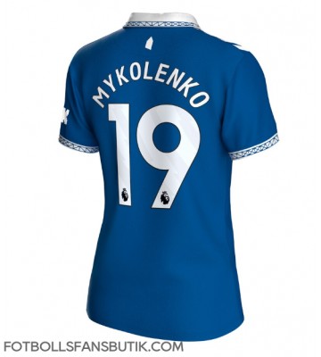 Everton Vitaliy Mykolenko #19 Replika Hemmatröja Damer 2023-24 Kortärmad